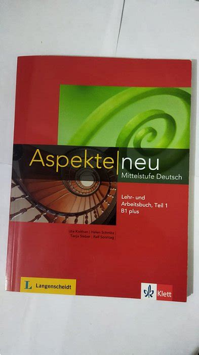 Aspekte Neu Lehr Und Arbeitsbuch Teil B Plus Lehr Und