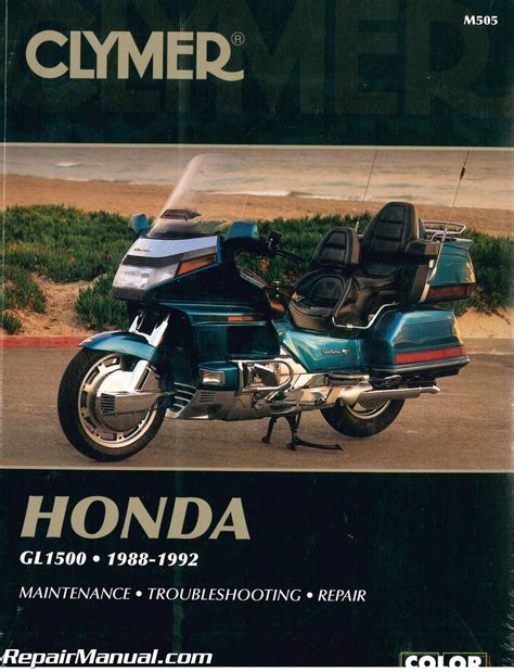 Clymer Honda GL1500 Gold Wing 1988 1992 Repair Manual