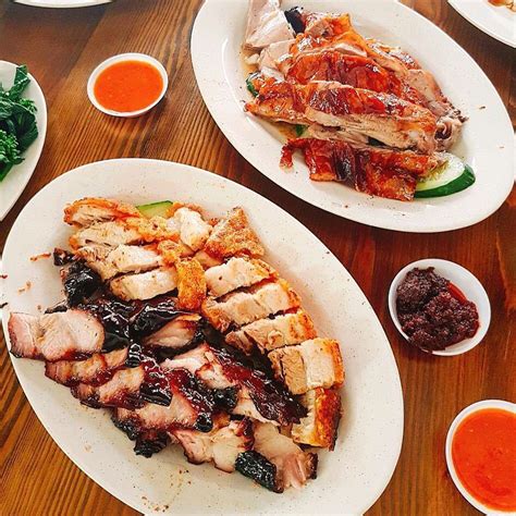 Famous Sio Bak Stalls With Roast Pork Rice At Or Less Eatbook