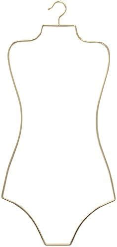 Amazon Arekuaei Gold Wire Lingerie Hangers Body Shape Metal Display Bikini Swimwear Hanger