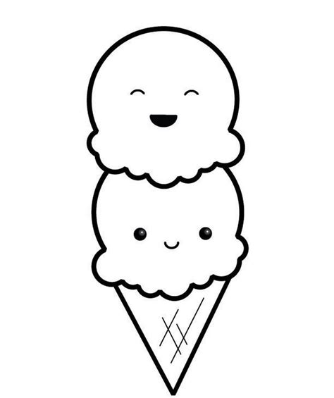 Kawaii Ausmalbilder Essen Mit Gesicht : Gesicht Suss Niedlich Klein