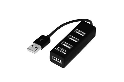 Разветвитель USB на 4 порта черный REXANT купить по цене 633.86 руб в ...