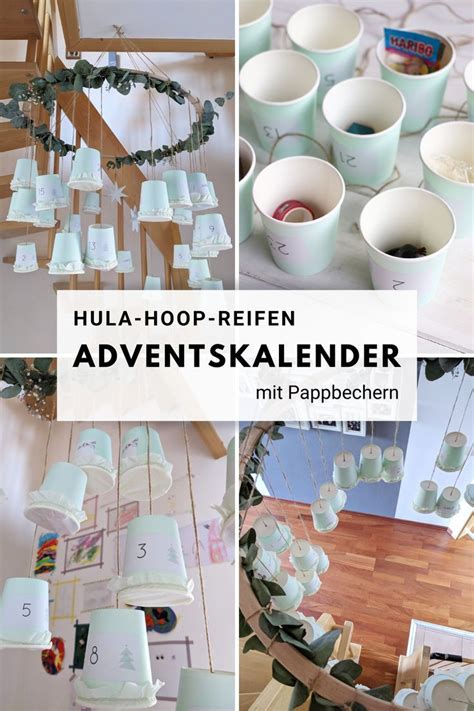 Diy Hula Hoop Adventskalender Basteln Lavendelblog Adventkalender