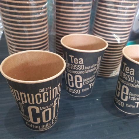Jual Paper Hot Cup Oz KRAFT Gelas Panas Kertas TANPA TUTUP Isi Pcs Shopee Indonesia