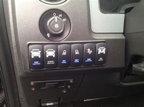 Off Road Led Light Switches Where Did You Mount Page 15 Ford F150 Forum Community Of