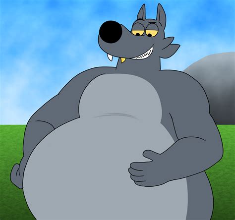 The Big Imageboard Tbib Anthro Belly Big Belly Canid Canine Canis