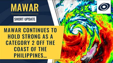 Typhoon Mawar Betty Now A Category 2 Typhoon Remains Powerful Off