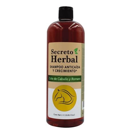 Shampoo Secreto Herbal anticaída y crecimiento 1 l Walmart