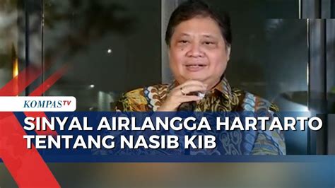 Airlangga Hartanto Beri Sinyal Usai Pertemuan 3 Ketum Parpol KIB YouTube