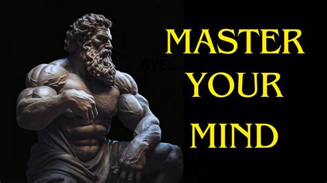 10 Stoic Secrets To Master Your Mind Stoicism Youtube