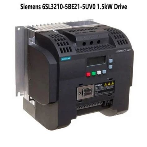 Siemens 6SL3210 5BE21 5UV0 1 5kW Drive For Industrial Machinery At Rs