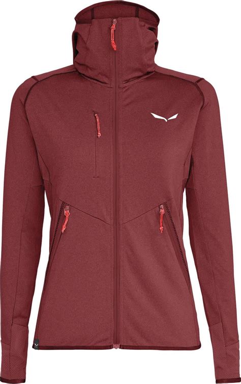 Salewa Women S Agner Hybrid Polarlite Fullzip Hoody Fleece Jacket