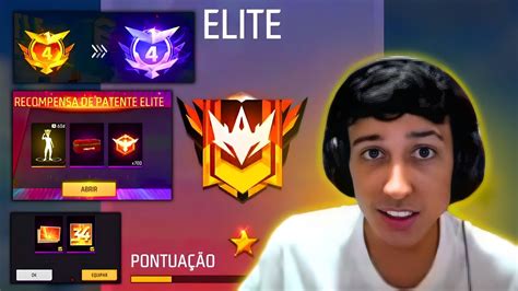 BAK PEGANDO ELITE NA NOVA TEMPORADA DO MODO RANQUEADO FREEFIRE