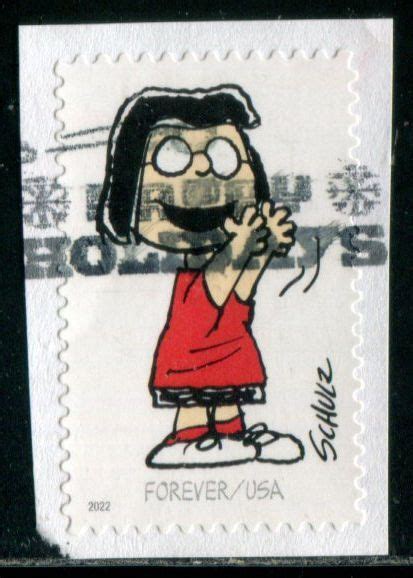 5726j Us 60c Charles M Schulz Marcie Sa Used On Paper United