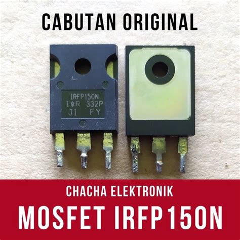 Jual ORIGINAL IRFP150N MOSFET IRFP 150 42A 100V Di Lapak Chacha