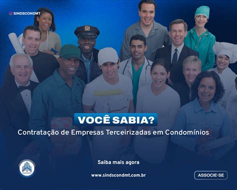 Voc Sabia Contrata O De Empresas Terceirizadas Em Condom Nios