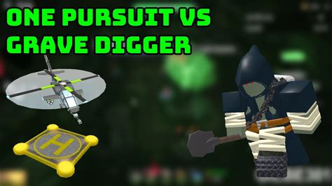 One Pursuit VS Grave Digger ROBLOX Tower Defense Simulator TDS YouTube