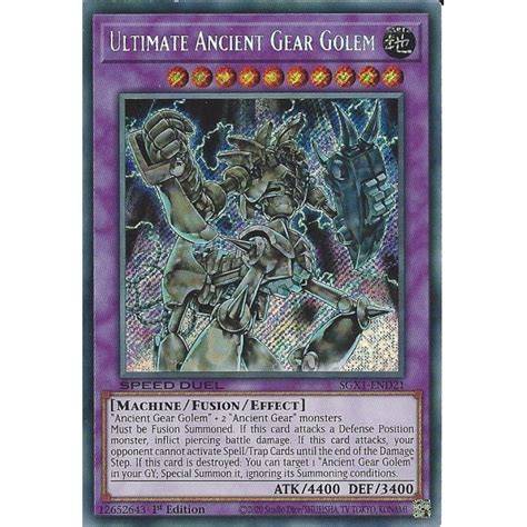 Ultimate Ancient Gear Golem