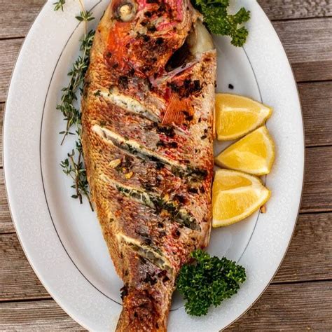 Grilled Whole Red Snapper Oven Grilled Precious Core