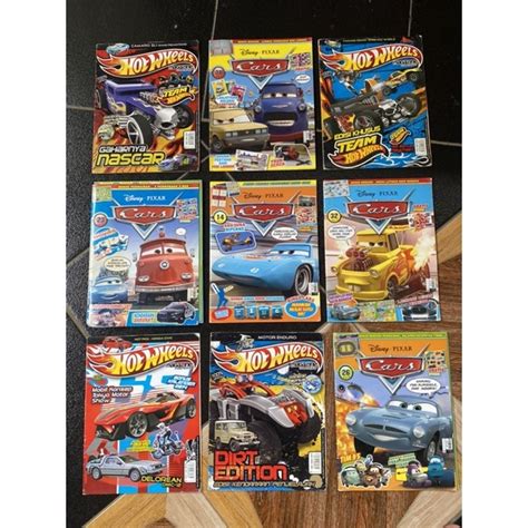 Jual Majalah Disney Cars Hot Weels Bekas Shopee Indonesia