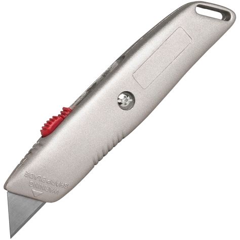 Sparco 3 Position Retractable Blade Utility Knife Stainless Steel