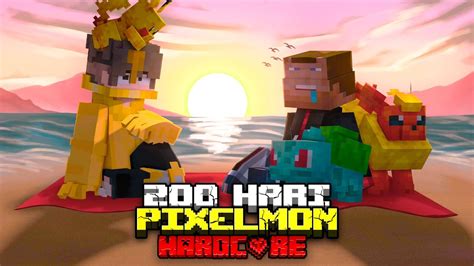 Hari Di Minecraft Hardcore Pixelmon Youtube