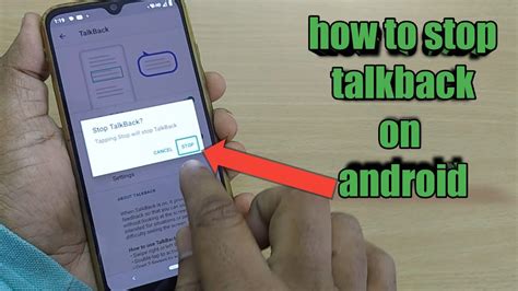 How To Stop Turn Off TalkBack On Android Phone YouTube