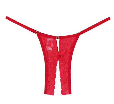 Crotchless Sexy Mutandine Lingerie Mutandine Crotch Aperte Etsy Italia