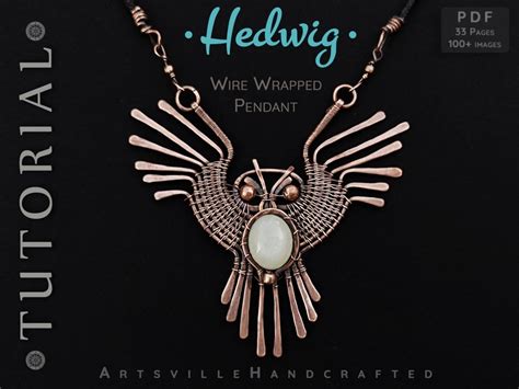 Wire Wrapped Owl Pendant Tutorial Learn Wire Wrapping Pdf