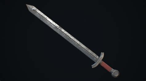 Medieval Weapon Short Sword -PBR- - FlippedNormals