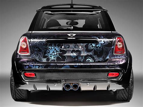 Modified Mini Cooper Black