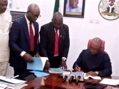 Enugu State Governor Signs Amended Electoral Bill Into Law Voice Of