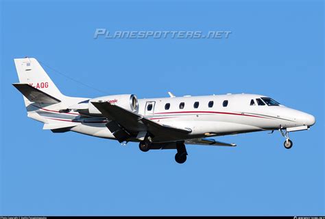 SX AQG Panellenic Private Aviation Cessna 560XL Citation XLS Photo By