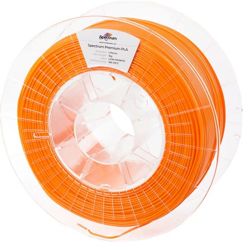 Spectrum PLA Premium Lion Orange 3DJake Switzerland