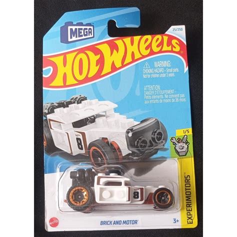 Jual Hot Wheels Brick And Motor Experimotors No White Shopee Indonesia