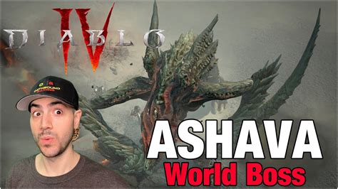 Diablo Ashava World Boss Fight In Hardcore Barbarian Gameplay K