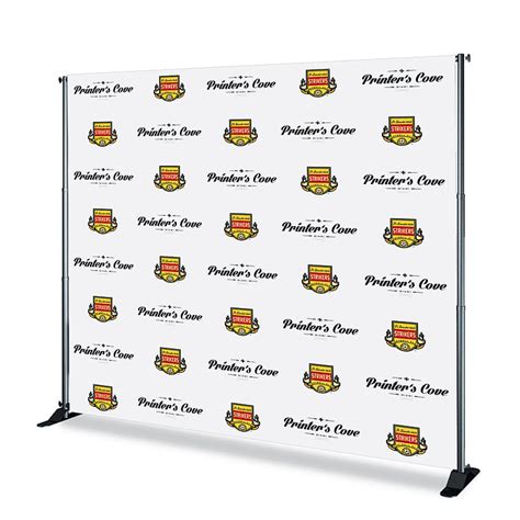 8x8 FABRIC Step and Repeat - The Step and Repeat Banner