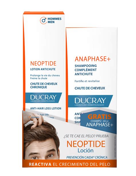 Kit Neoptide Hombre 100 ml + Anaphase Champu Ducray