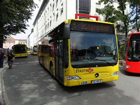 Stadtbus Mercedes Benz Citaro C1 Facelift Am 04 08 15 In Kempten ZUM