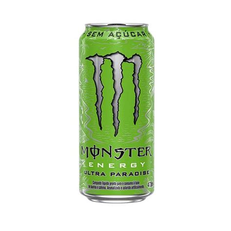 Energético Zero Açúcar Monster Ultra Paradise Energy Lata 473ml