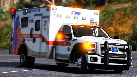 American Medical Response Amr Ambulance Skin Pack Gta5