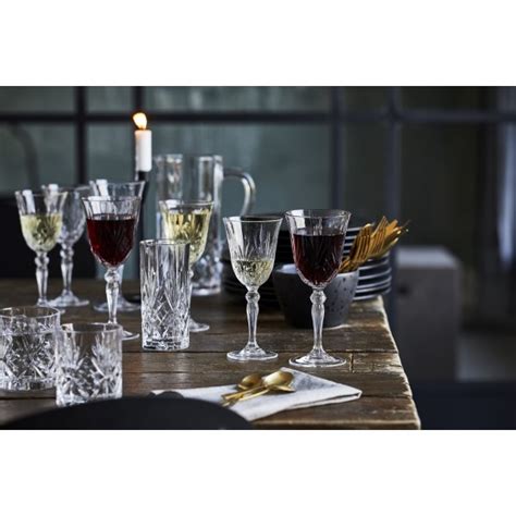 Lyngby Glas Melodia Hvidvinsglas Stk Cl Lomax