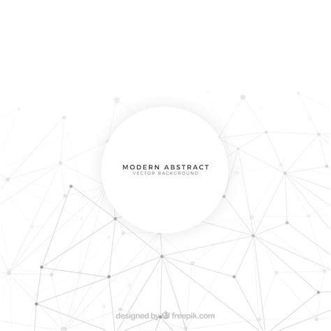 Free Vector | Abstract background with white shapes