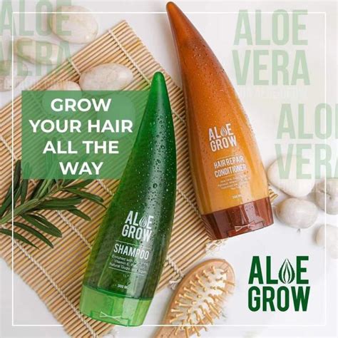 ORIGINALAloe Grow Hair Growing Shampoo And Conditioner Enriched With