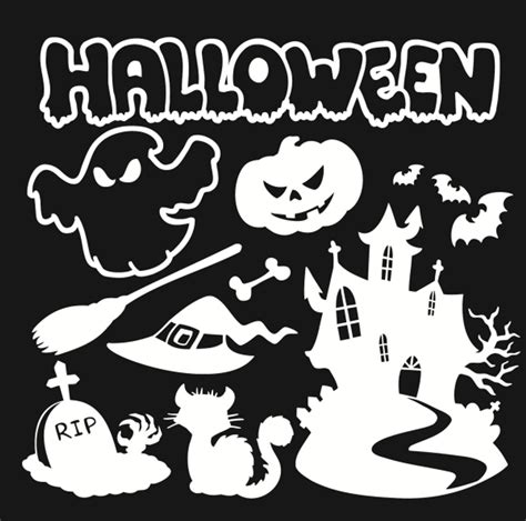 Halloween Wall Decals Pack 01 | DecalMyWall.com