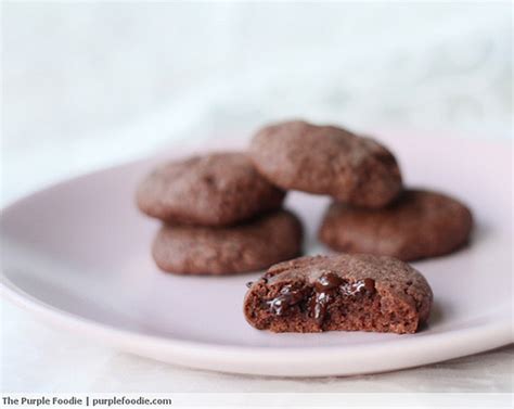 Chocolate Filled Chocolate Cookies • Shaheen Peerbhai