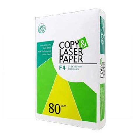 Kertas F4 Copy Laser 80 Gram [copylaser80f4] Atk