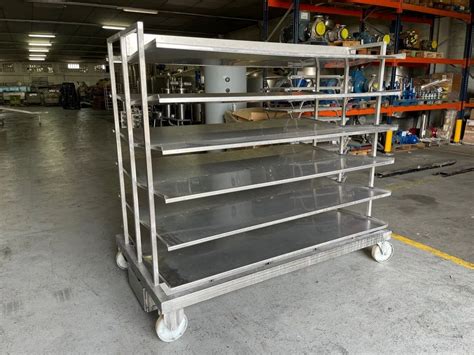 Stainless Steel Industrial Trolley At Rs 15000 In Chennai ID