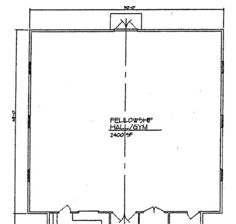 Church Floor Plans With Fellowship Hall | Review Home Co