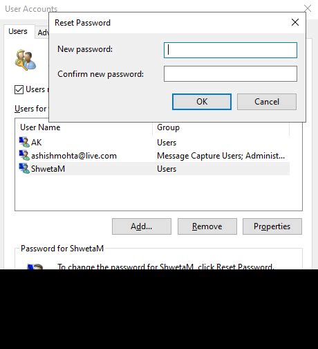 So Ndern Sie Das Passwort Eines Anderen Benutzers In Windows